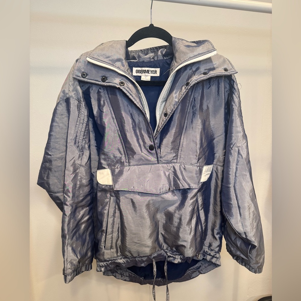 Vintage Obermeyer Ski Pullover Jacket